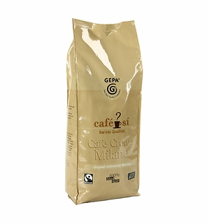 Produktbild: Cafe Milano Crema FairTrade - 1000g (8900967)