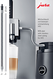 Produktbild: Milchschlauch mit Edelstahlummantelung HP2 (24113)