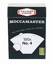 Produktbild: Moccamaster Filterpapier/Kaffeefilter, Nr. 4 (85022)