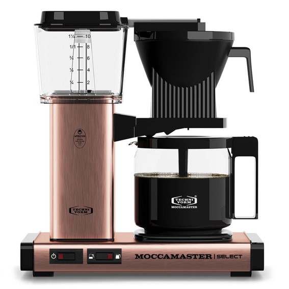 MOCCAMASTER Filterkaffeemaschine KBG Select Copper