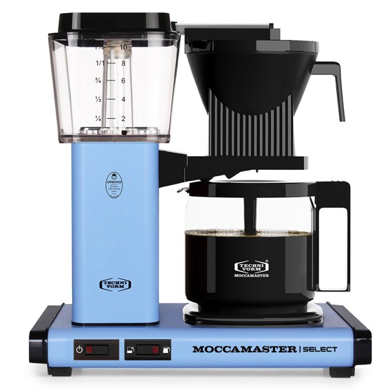 MOCCAMASTER Filterkaffeemaschine KBG Select Pastel Blue