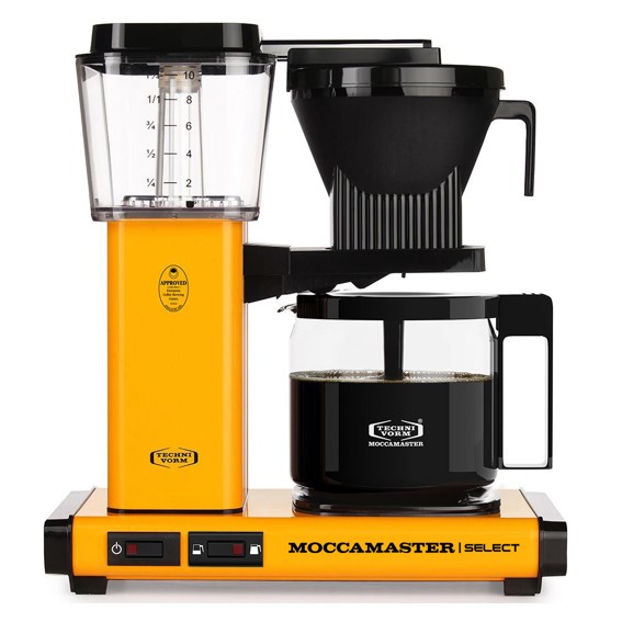 MOCCAMASTER Filterkaffeemaschine KBG Select Yellow Pepper