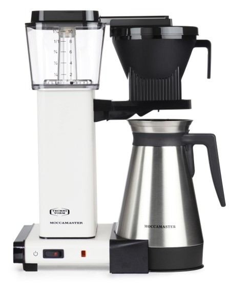 MOCCAMASTER Filterkaffeemaschine KBGT 741 Off-White